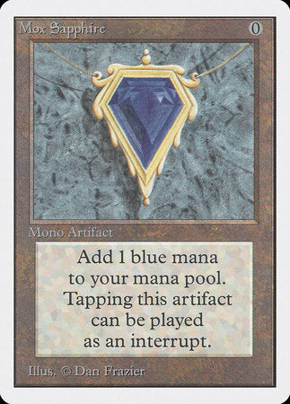 Mox Sapphire [Unlimited Edition] | Good Games Cannington