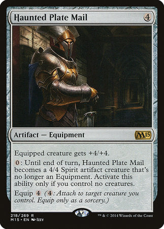Haunted Plate Mail [Magic 2015] | Good Games Cannington