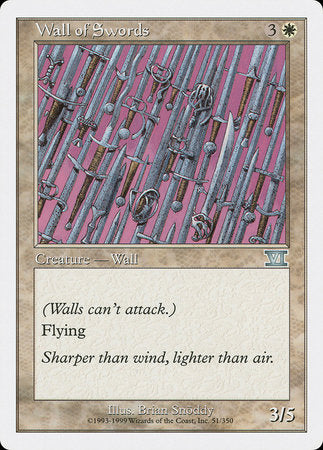 Wall of Swords [Classic Sixth Edition] | Good Games Cannington