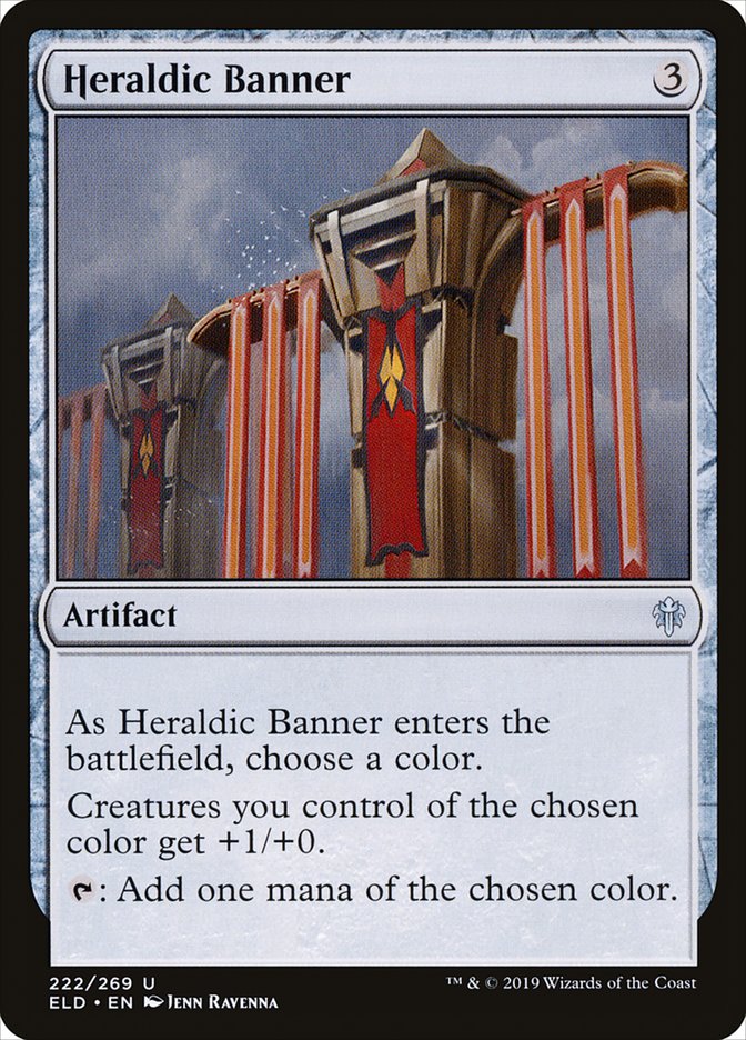 Heraldic Banner [Throne of Eldraine] | Good Games Cannington