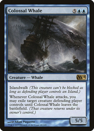 Colossal Whale [Magic 2014] | Good Games Cannington