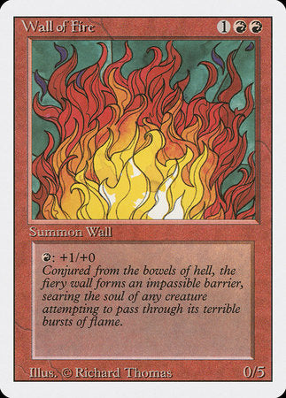 Wall of Fire [Revised Edition] | Good Games Cannington