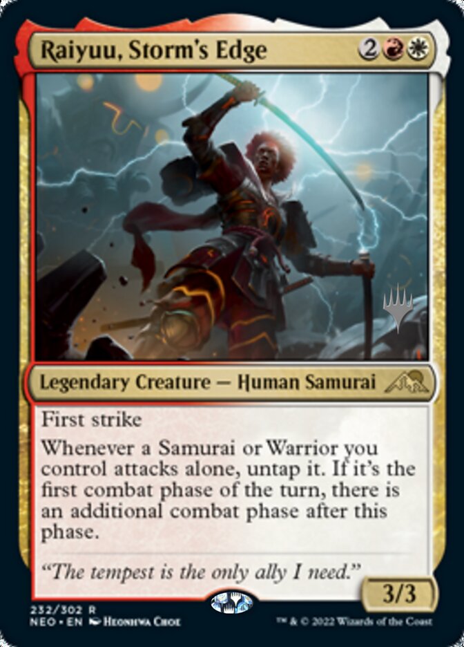 Raiyuu, Storm's Edge (Promo Pack) [Kamigawa: Neon Dynasty Promos] | Good Games Cannington