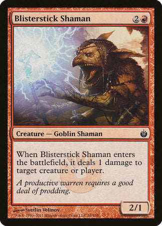 Blisterstick Shaman [Mirrodin Besieged] | Good Games Cannington