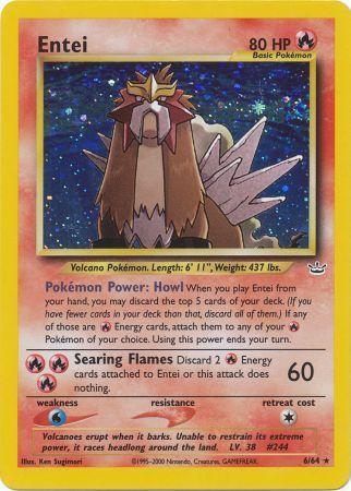 Entei (6/64) [Neo Revelation Unlimited] | Good Games Cannington