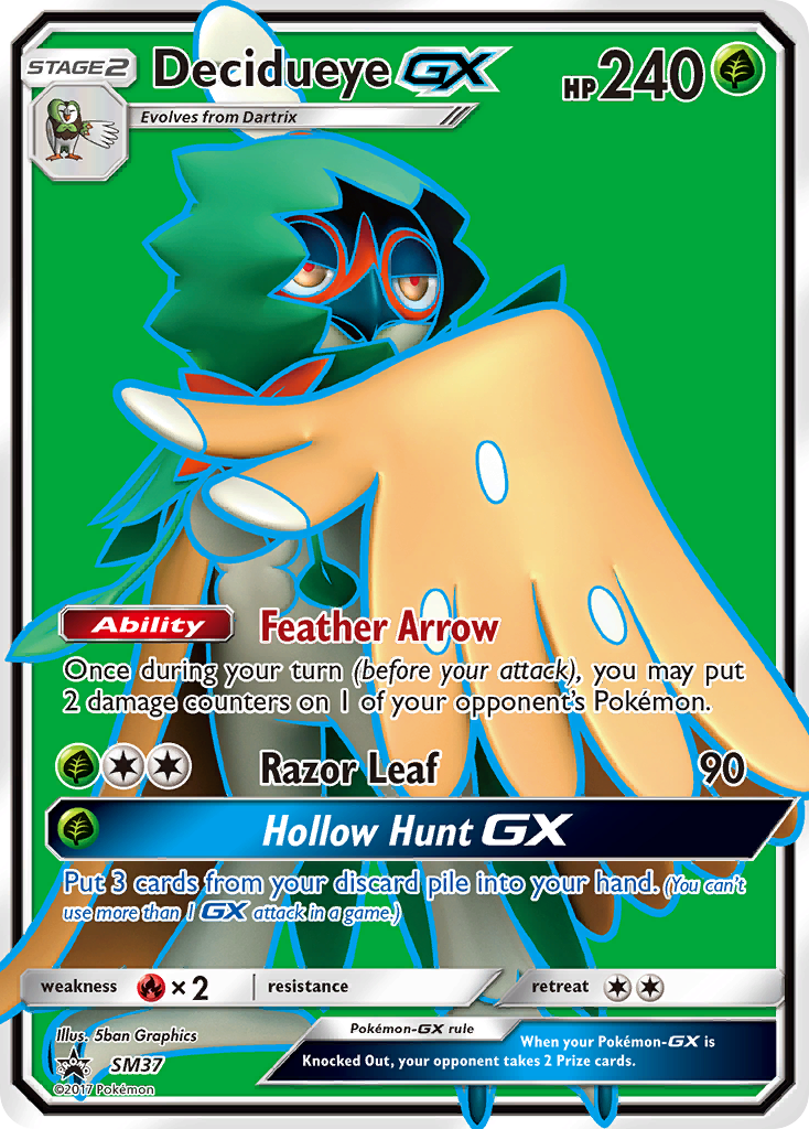 Decidueye GX (SM37) [Sun & Moon: Black Star Promos] | Good Games Cannington