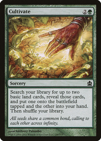Cultivate [Commander 2011] | Good Games Cannington