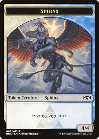 Sphinx Token [Ravnica Allegiance Tokens] | Good Games Cannington