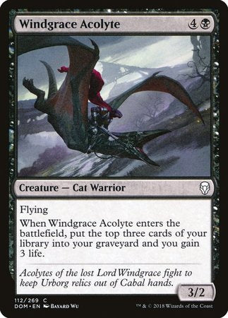 Windgrace Acolyte [Dominaria] | Good Games Cannington