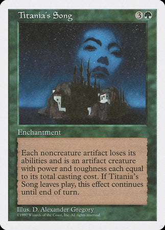 Titania's Song [Fifth Edition] | Good Games Cannington