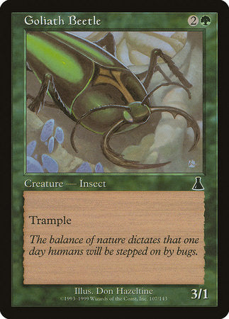 Goliath Beetle [Urza's Destiny] | Good Games Cannington