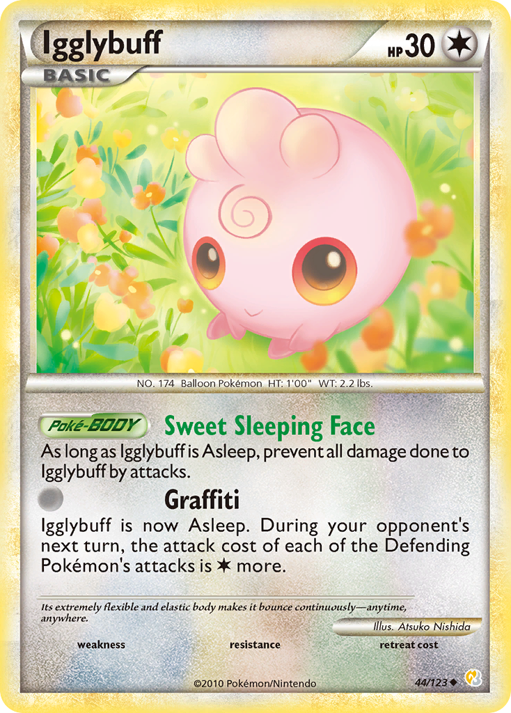 Igglybuff (44/123) [HeartGold & SoulSilver: Base Set] | Good Games Cannington