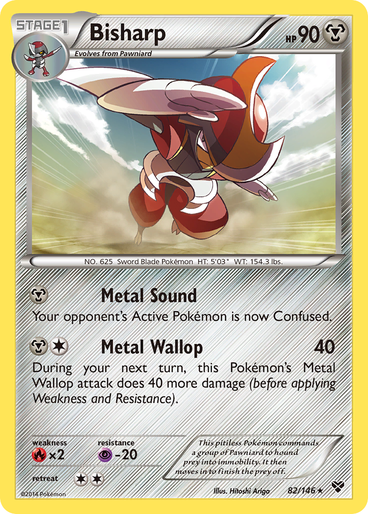 Bisharp (82/146) [XY: Base Set] | Good Games Cannington