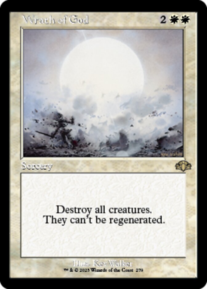 Wrath of God (Retro) [Dominaria Remastered] | Good Games Cannington