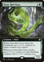 Oran-Rief Ooze (Extended Art) [Zendikar Rising] | Good Games Cannington