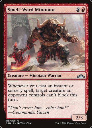Smelt-Ward Minotaur [Guilds of Ravnica] | Good Games Cannington