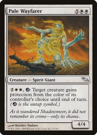 Pale Wayfarer [Shadowmoor] | Good Games Cannington