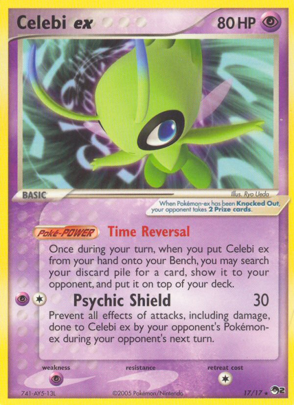 Celebi ex (17/17) [POP Series 2] | Good Games Cannington
