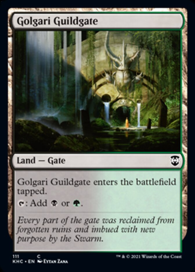 Golgari Guildgate [Kaldheim Commander] | Good Games Cannington