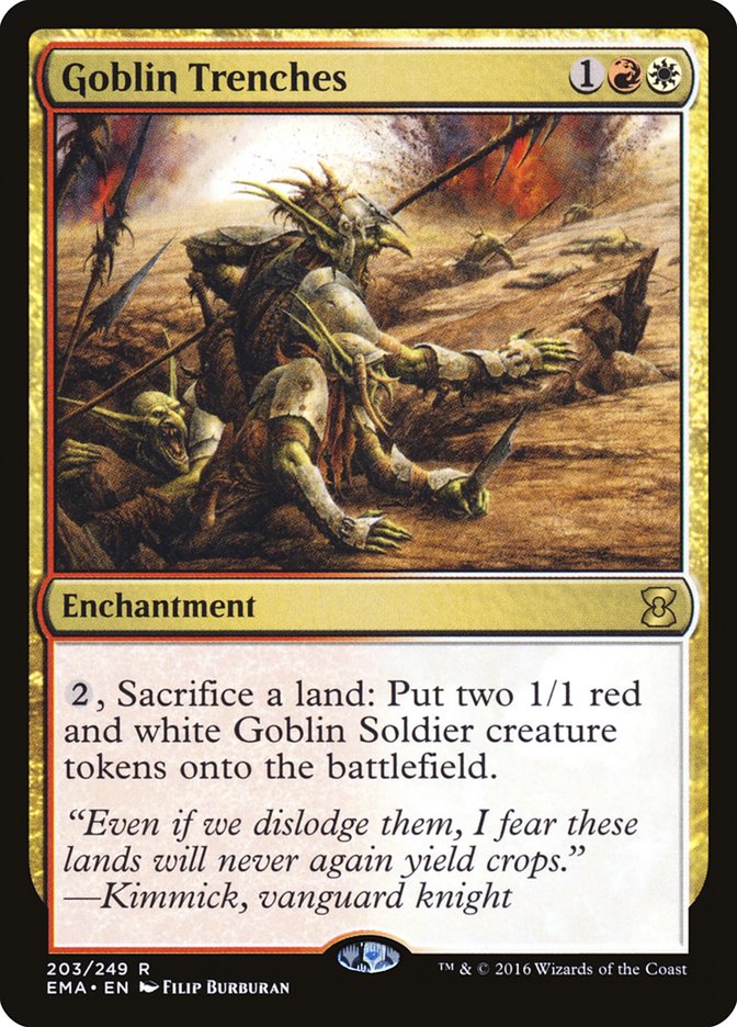 Goblin Trenches [Eternal Masters] | Good Games Cannington