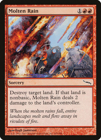 Molten Rain [Mirrodin] | Good Games Cannington
