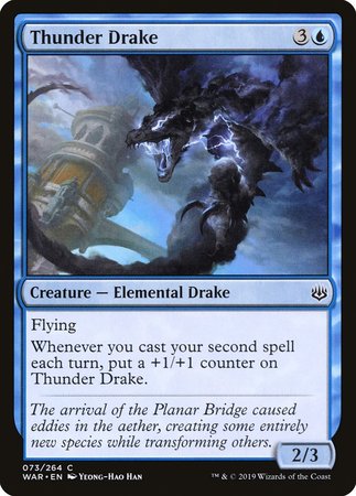 Thunder Drake [War of the Spark] | Good Games Cannington