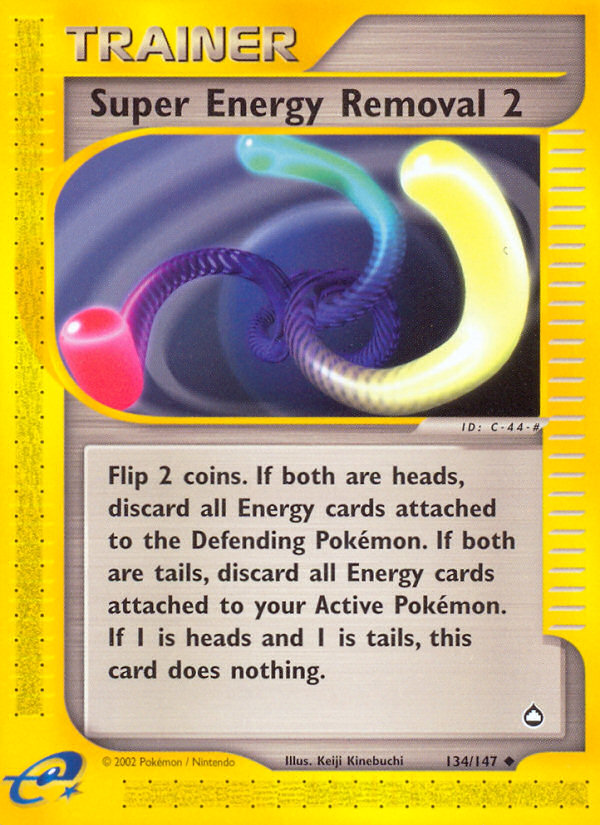 Super Energy Removal 2 (134/147) [Aquapolis] | Good Games Cannington