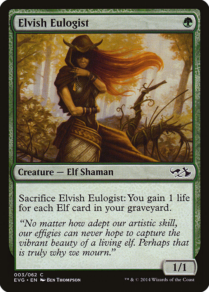 Elvish Eulogist (Elves vs. Goblins) [Duel Decks Anthology] | Good Games Cannington