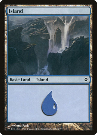 Island (235a) [Zendikar] | Good Games Cannington