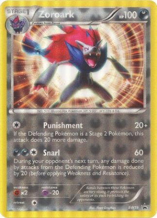 Zoroark (BW19) (Jumbo Card) [Black & White: Black Star Promos] | Good Games Cannington