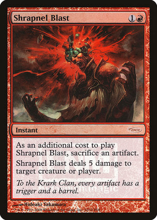 Shrapnel Blast [Friday Night Magic 2008] | Good Games Cannington