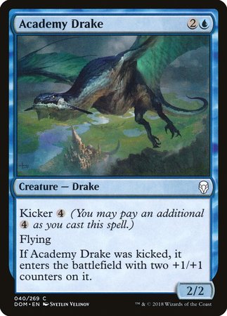 Academy Drake [Dominaria] | Good Games Cannington