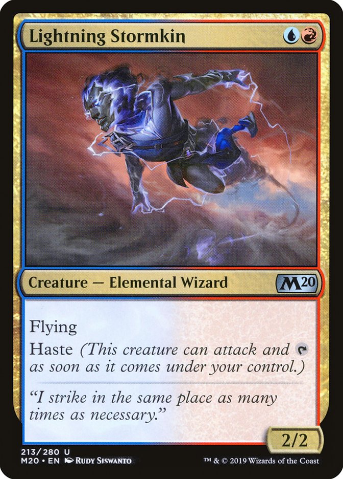 Lightning Stormkin [Core Set 2020] | Good Games Cannington