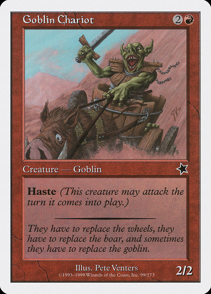 Goblin Chariot [Starter 1999] | Good Games Cannington