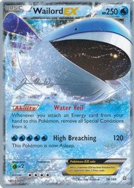 Wailord EX (38/160) (HonorStoise - Jacob Van Wagner) [World Championships 2015] | Good Games Cannington