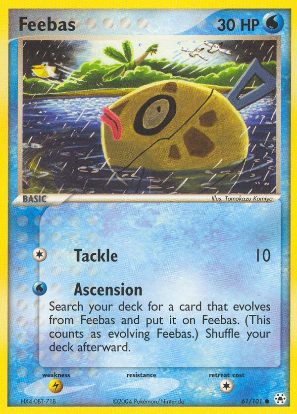 Feebas (61/101) [EX: Hidden Legends] | Good Games Cannington
