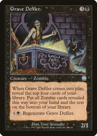 Grave Defiler [Apocalypse] | Good Games Cannington