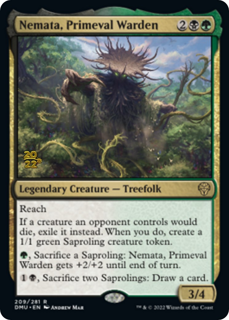 Nemata, Primeval Warden [Dominaria United Prerelease Promos] | Good Games Cannington