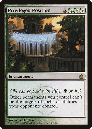 Privileged Position [Ravnica: City of Guilds] | Good Games Cannington