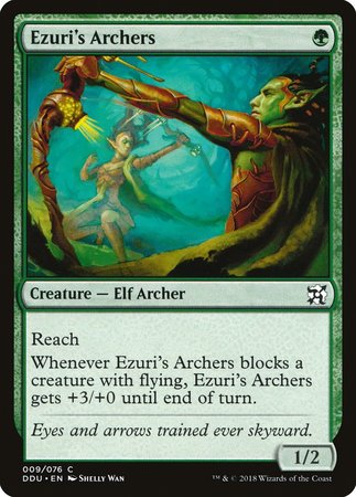 Ezuri's Archers [Duel Decks: Elves vs. Inventors] | Good Games Cannington
