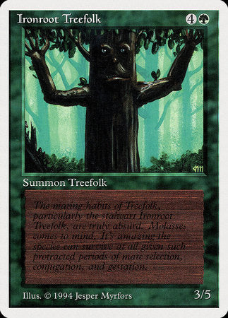Ironroot Treefolk [Summer Magic / Edgar] | Good Games Cannington
