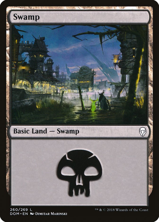 Swamp (260) [Dominaria] | Good Games Cannington