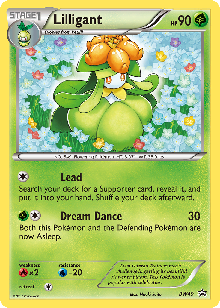 Lilligant (BW49) [Black & White: Black Star Promos] | Good Games Cannington