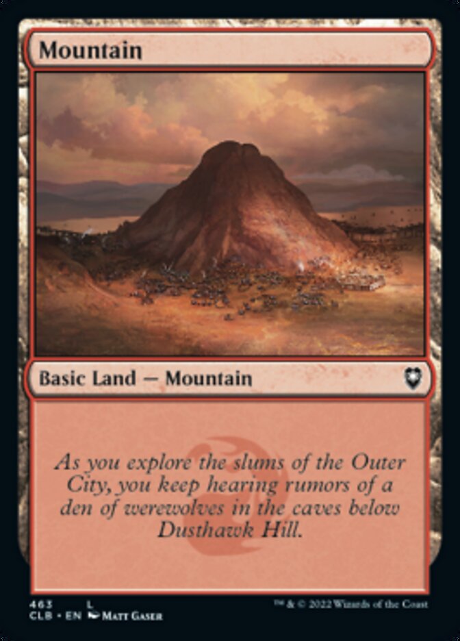 Mountain (463) [Commander Legends: Battle for Baldur's Gate] | Good Games Cannington