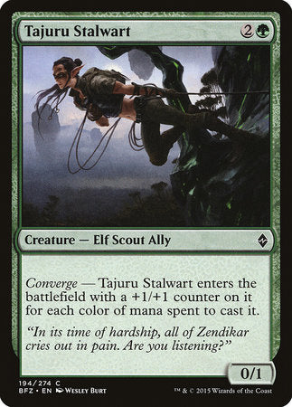 Tajuru Stalwart [Battle for Zendikar] | Good Games Cannington