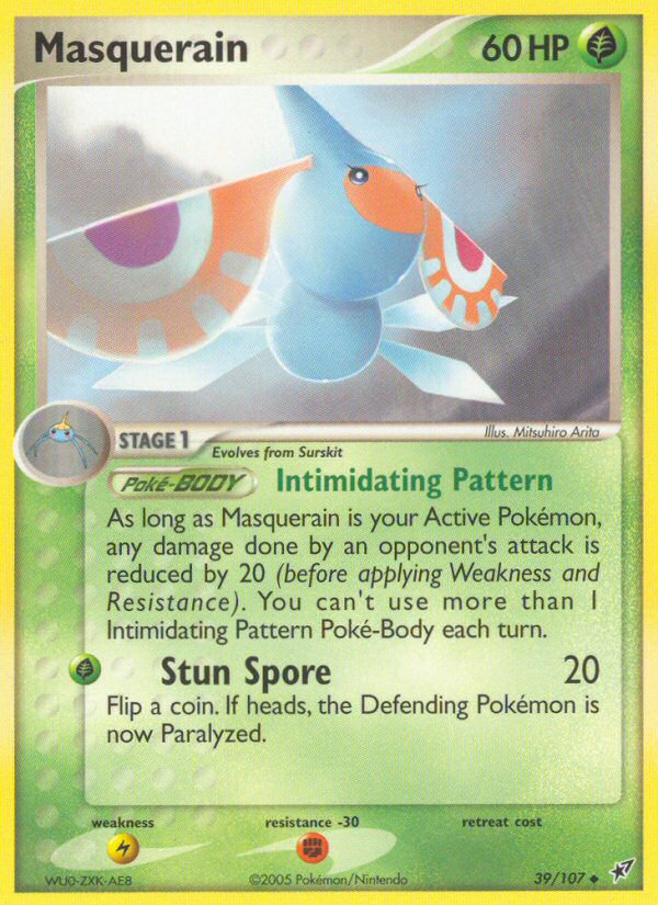 Masquerain (39/107) [EX: Deoxys] | Good Games Cannington