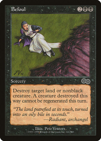 Befoul [Urza's Saga] | Good Games Cannington