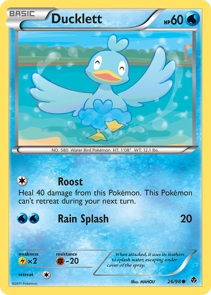 Ducklett (26/98) [Black & White: Emerging Powers] | Good Games Cannington