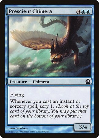 Prescient Chimera [Theros] | Good Games Cannington