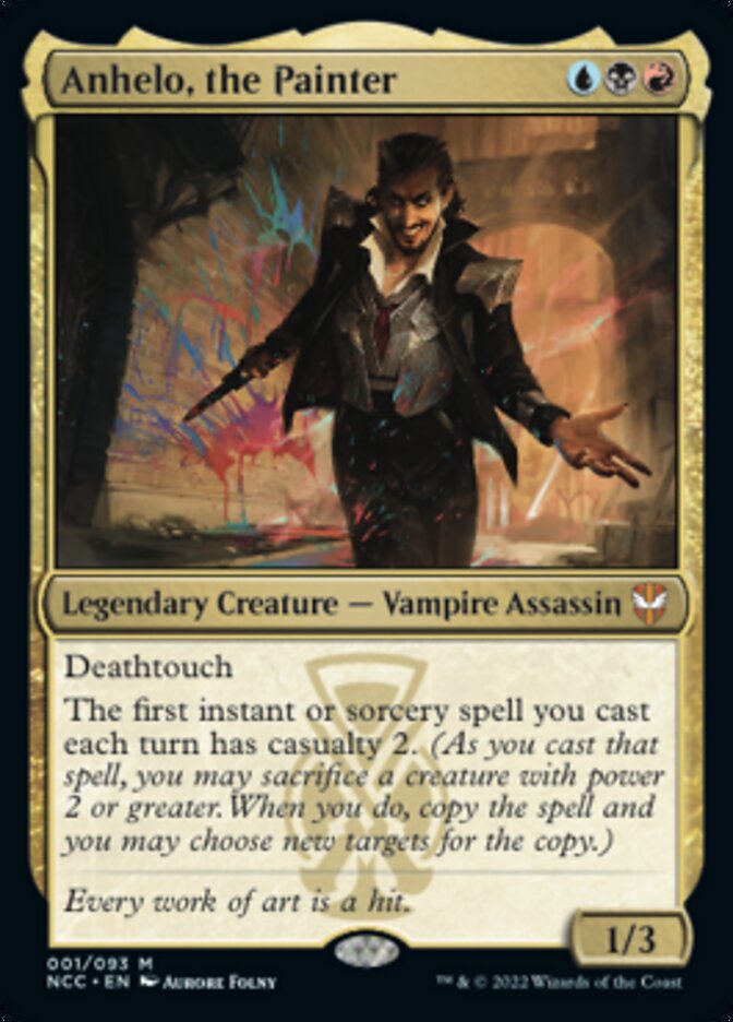 Anhelo, the Painter [Streets of New Capenna Commander] | Good Games Cannington